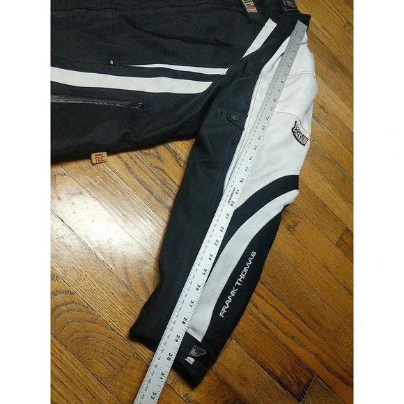 Frank Thomas XTi Motorcycle Jacket Hyper Tec Size‎ XL Armored Motocross Padded